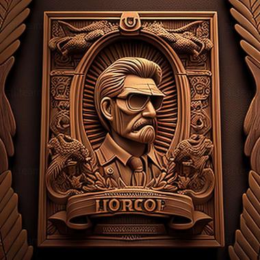 3D модель Гра Tropico 5 шпигунство (STL)